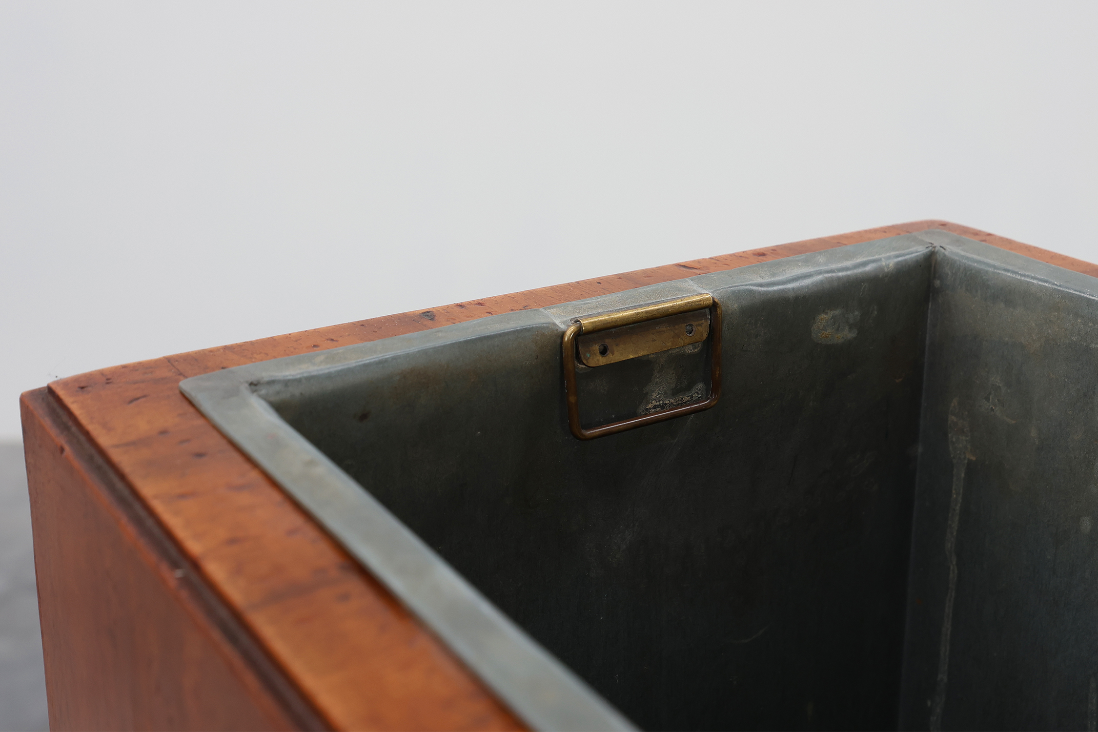 Art Deco wooden umbrella stand, Italy 1920sthumbnail